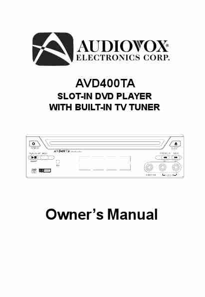 Audiovox Car Stereo System AVD400TA-page_pdf
